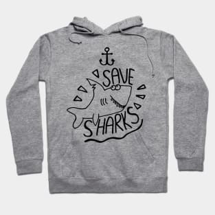 Save Sharks Hoodie